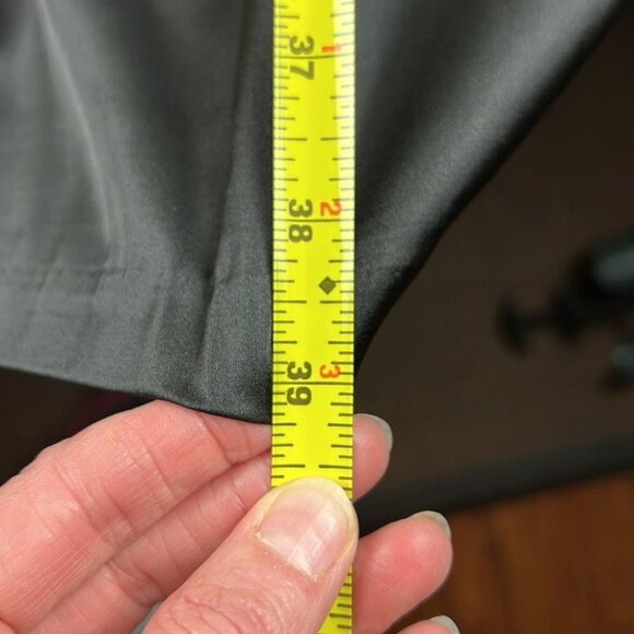 NWT SEN Dramatic Black Tunic Asymetric Dress side Medium - Picture 11 of 11